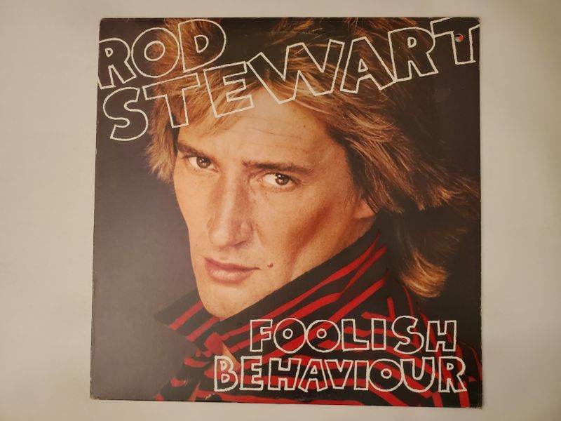 Rod Stewart Foolish Behaviour vinyl record